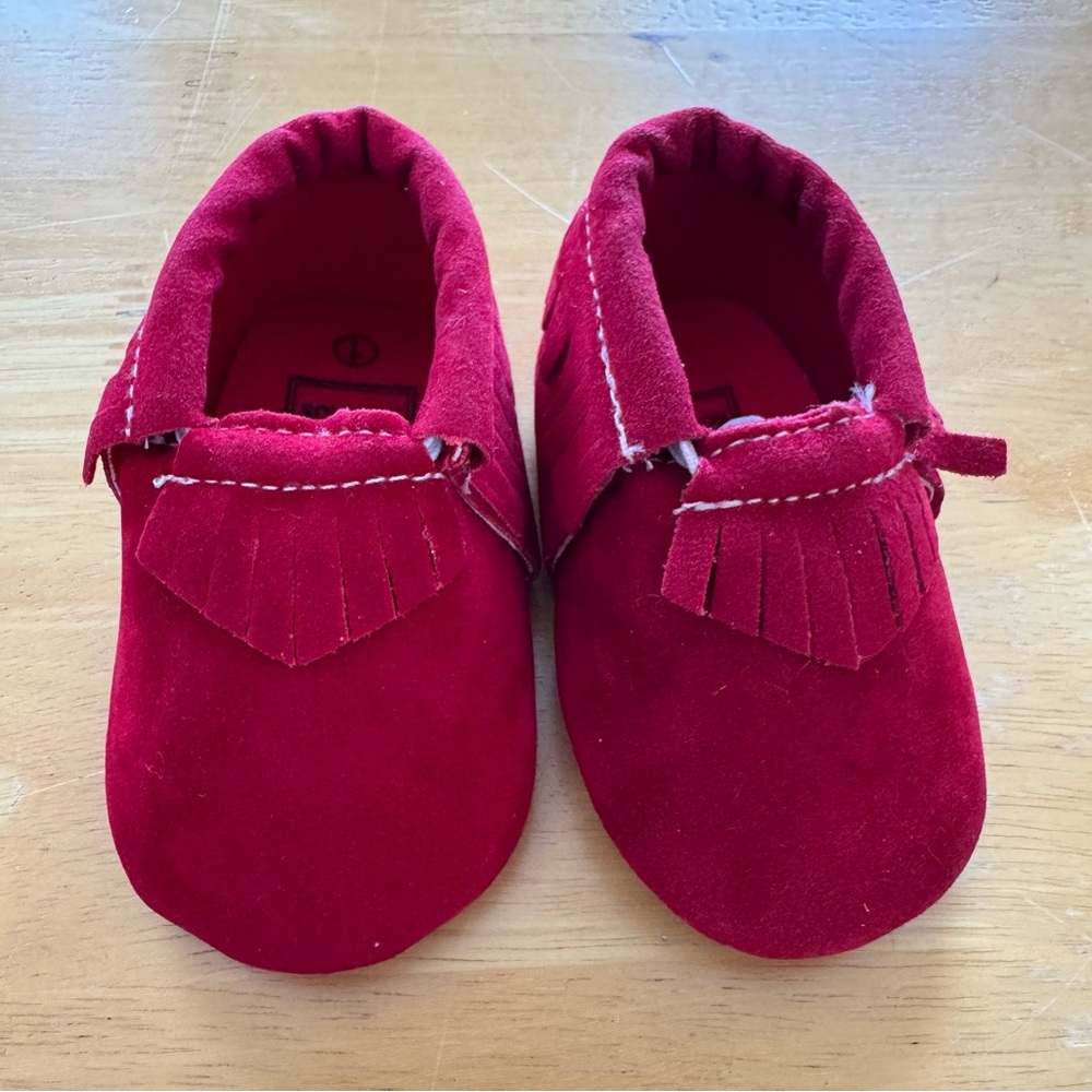 Suede Baby Mocassins